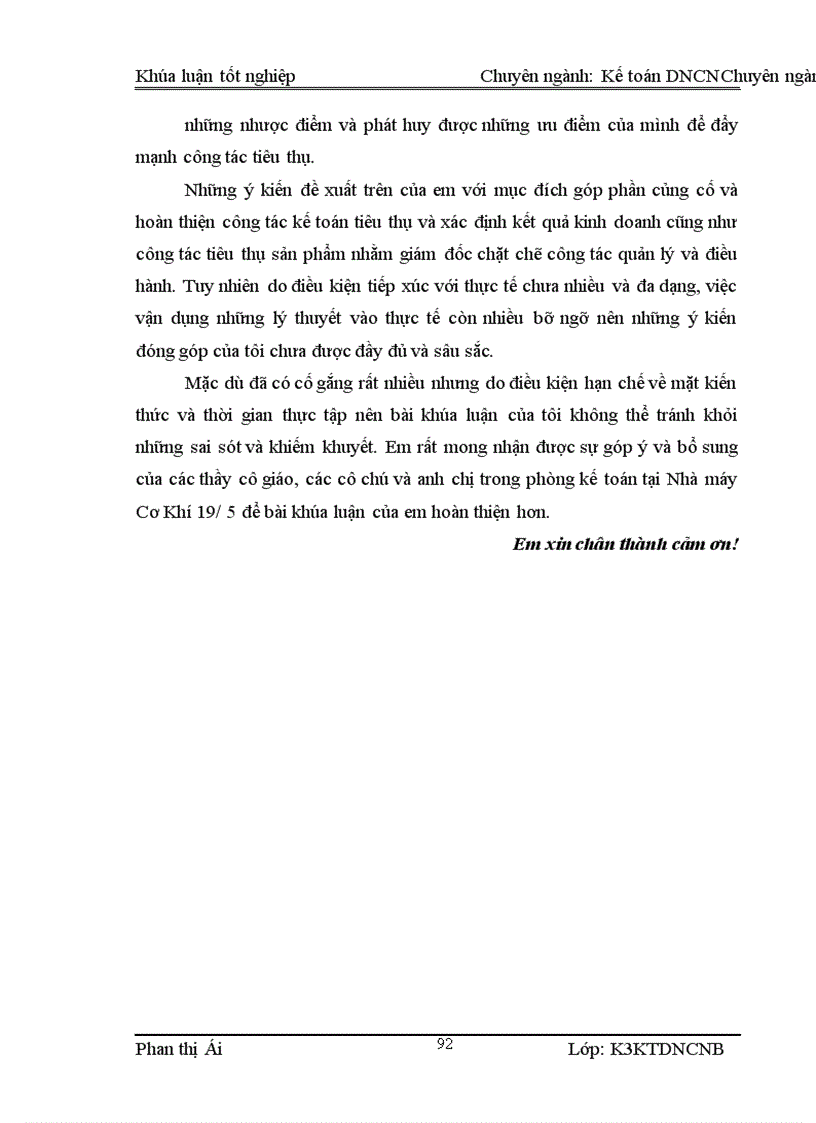 image for page Kế toán tiêu thụ thành phẩm và xác định kết quả kinh doanh tại Nhà máy Cơ Khí 19 5 Thái Nguyên