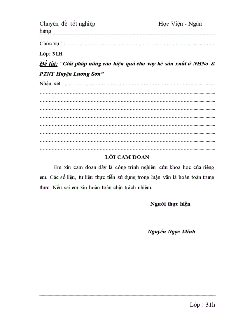 image for page Giải pháp nâng cao hiệu quả cho vay hộ sản xuất ở NHNNo PTNT Lương Sơn