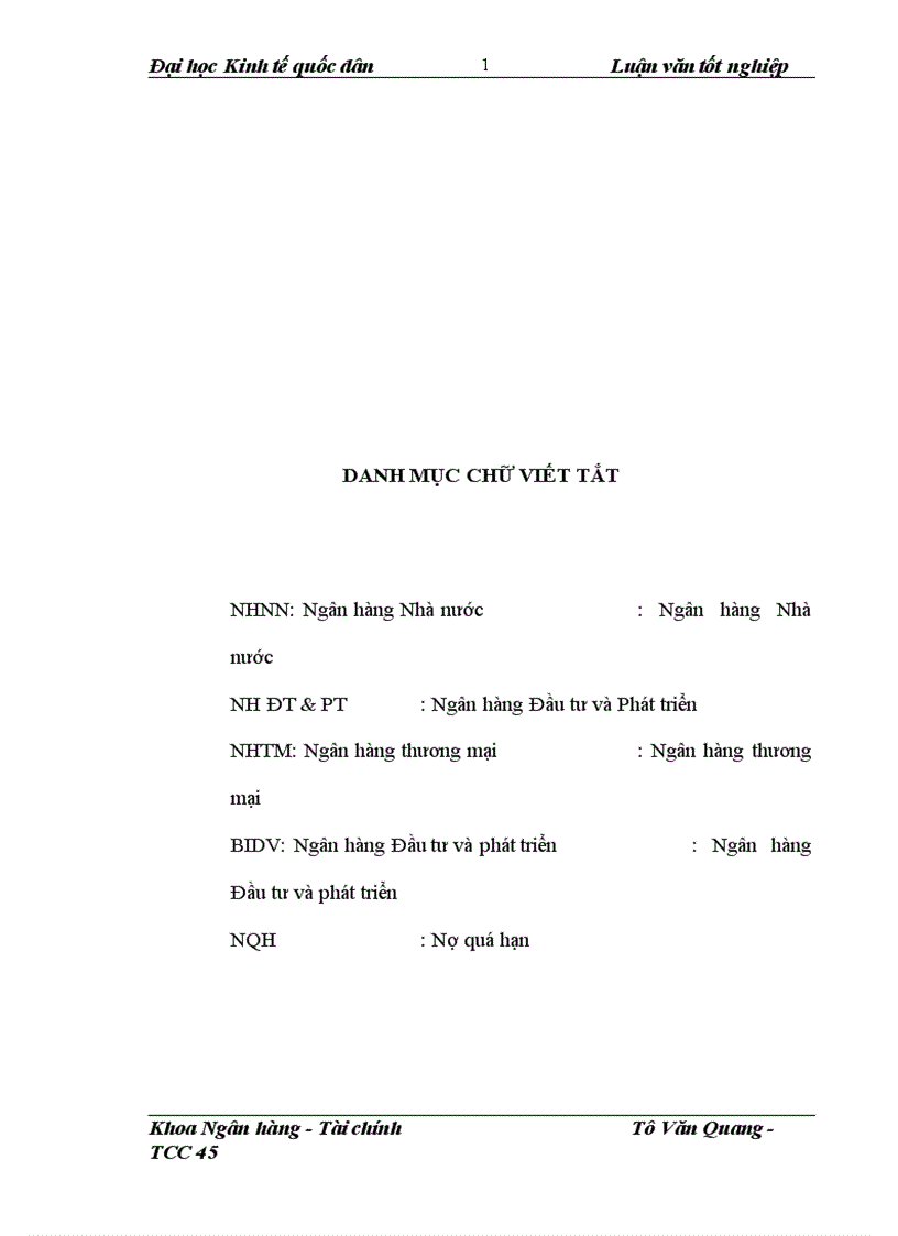 image for page Nâng cao chất lượng hoạt động tín dụng trung và dài hạn tại chi nhánh Ngân hàng Đầu tư và Phát triển Bắc Hà Nội 1