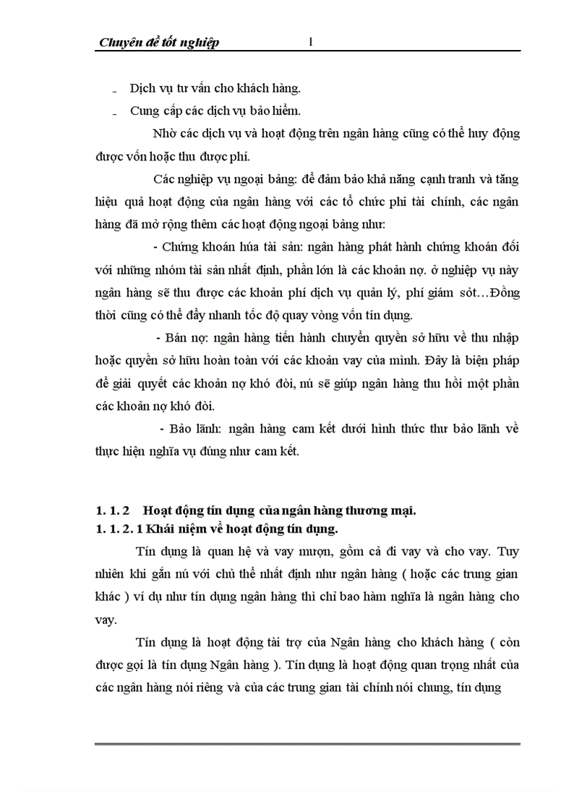 image for page Giải pháp nâng cao chất luợng tín dụng đối với Ngân hàng thương mại tại ngân hàng No PTNT chi nhánh Đống Đa