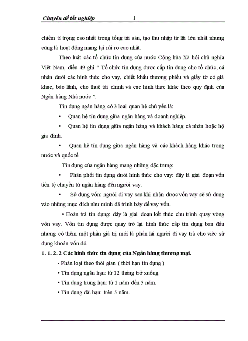 image for page Giải pháp nâng cao chất luợng tín dụng đối với Ngân hàng thương mại tại ngân hàng No PTNT chi nhánh Đống Đa