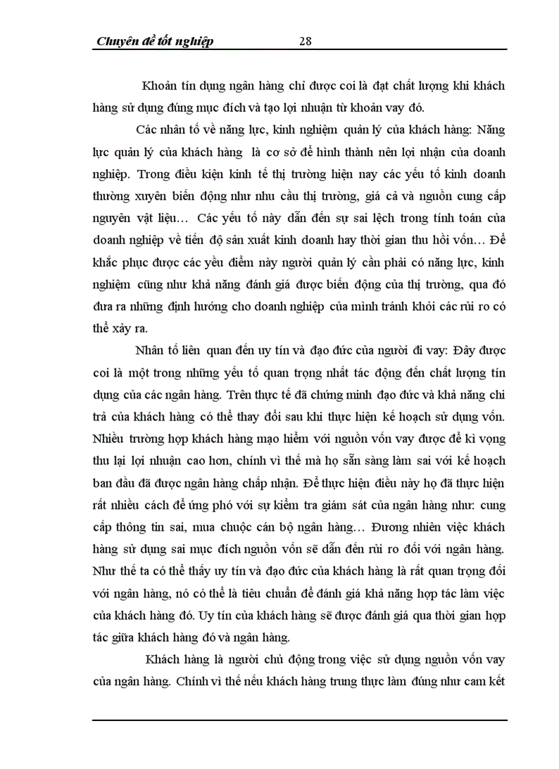 image for page Giải pháp nâng cao chất luợng tín dụng đối với Ngân hàng thương mại tại ngân hàng No PTNT chi nhánh Đống Đa