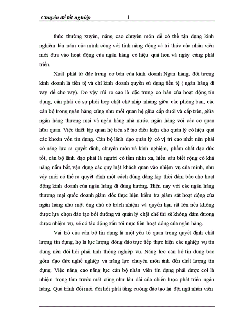 image for page Giải pháp nâng cao chất luợng tín dụng đối với Ngân hàng thương mại tại ngân hàng No PTNT chi nhánh Đống Đa