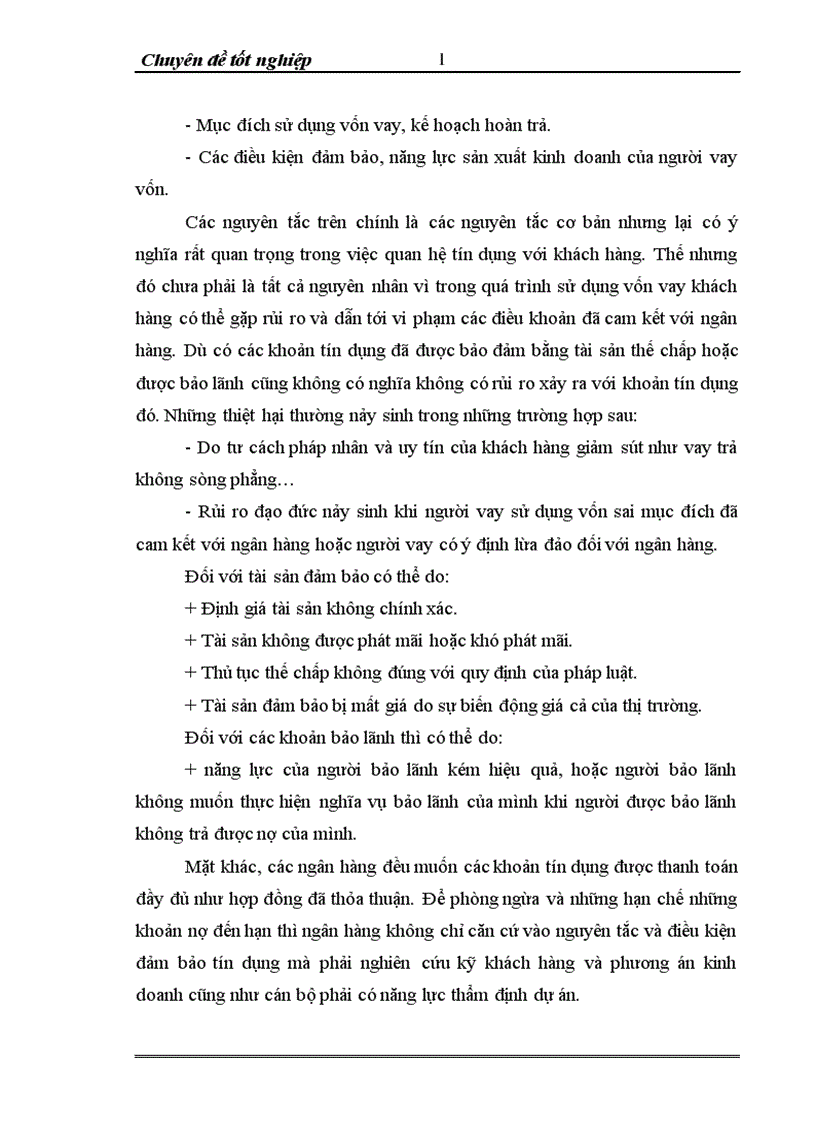 image for page Giải pháp nâng cao chất luợng tín dụng đối với Ngân hàng thương mại tại ngân hàng No PTNT chi nhánh Đống Đa