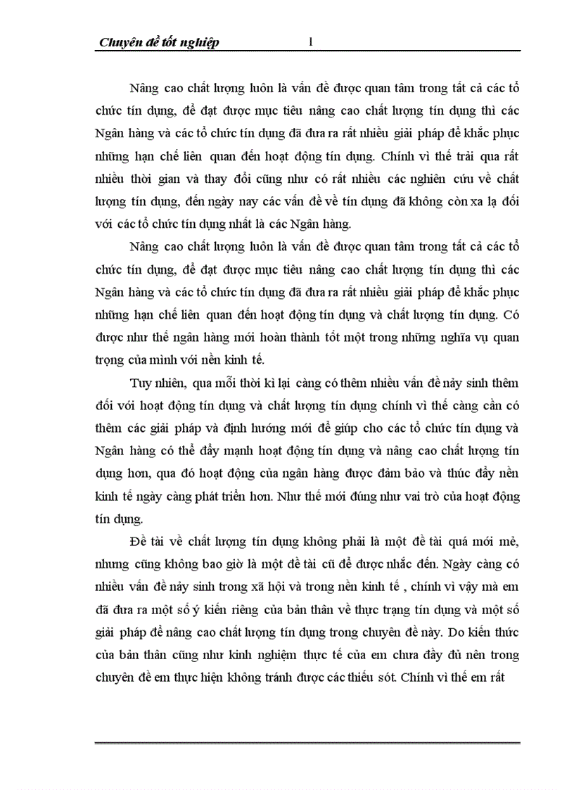 image for page Giải pháp nâng cao chất luợng tín dụng đối với Ngân hàng thương mại tại ngân hàng No PTNT chi nhánh Đống Đa