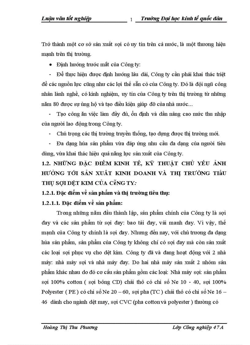 image for page Thực trạng và các giải pháp mở rộng thị trường tiêu thụ sợi dệt kim tại Công ty cổ phần Sợi Trà Lý Thái Bình