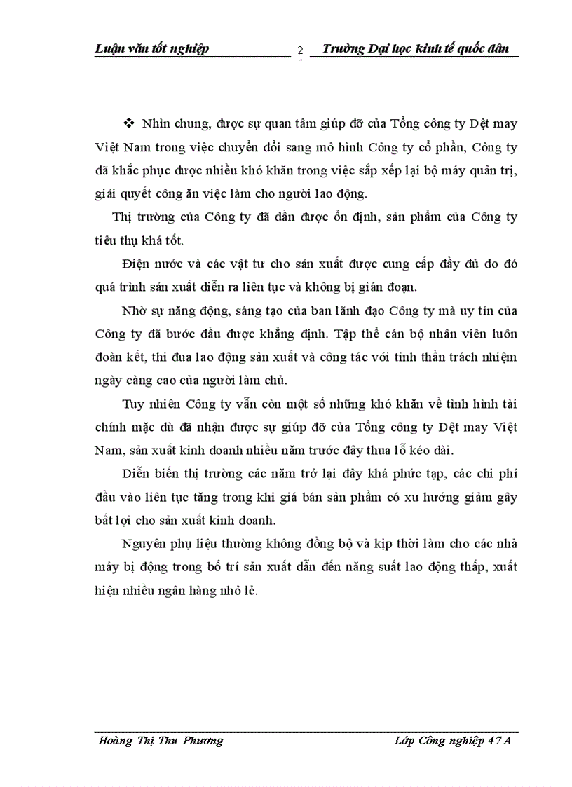 image for page Thực trạng và các giải pháp mở rộng thị trường tiêu thụ sợi dệt kim tại Công ty cổ phần Sợi Trà Lý Thái Bình