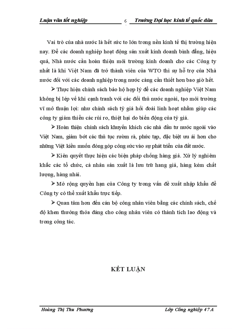 image for page Thực trạng và các giải pháp mở rộng thị trường tiêu thụ sợi dệt kim tại Công ty cổ phần Sợi Trà Lý Thái Bình