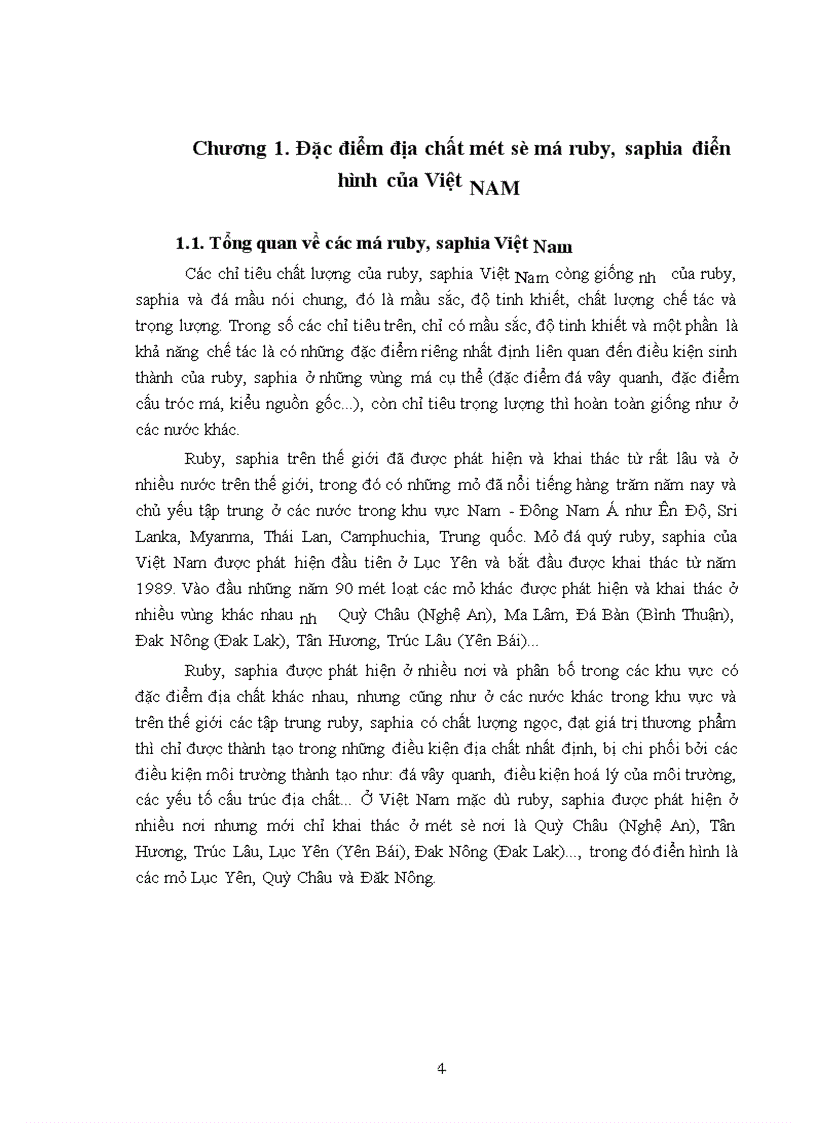 image for page Một số đặc điểm chất lượng và hệ thống phân loại chất lượng ruby saphia Việt Nam 1