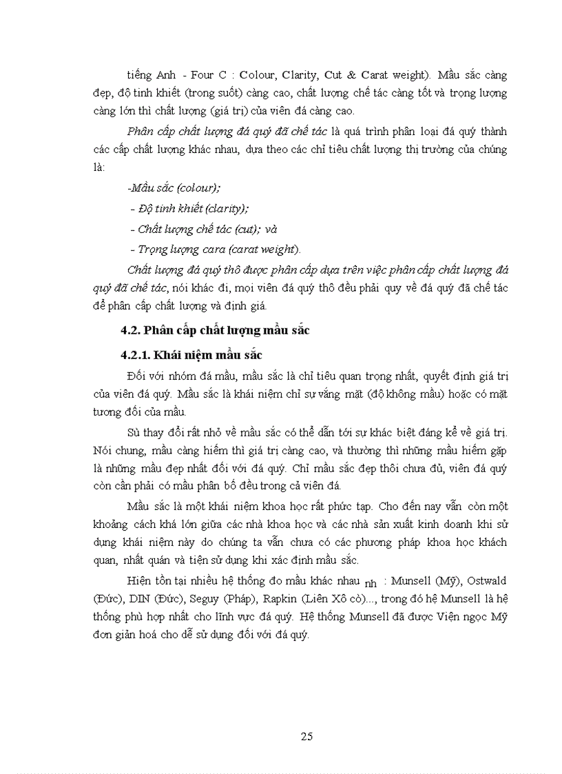 image for page Một số đặc điểm chất lượng và hệ thống phân loại chất lượng ruby saphia Việt Nam 1