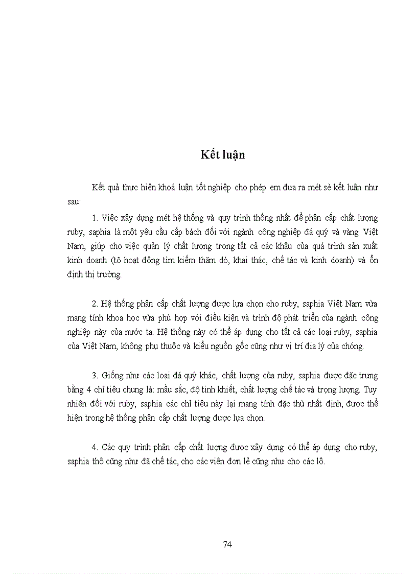 image for page Một số đặc điểm chất lượng và hệ thống phân loại chất lượng ruby saphia Việt Nam 1