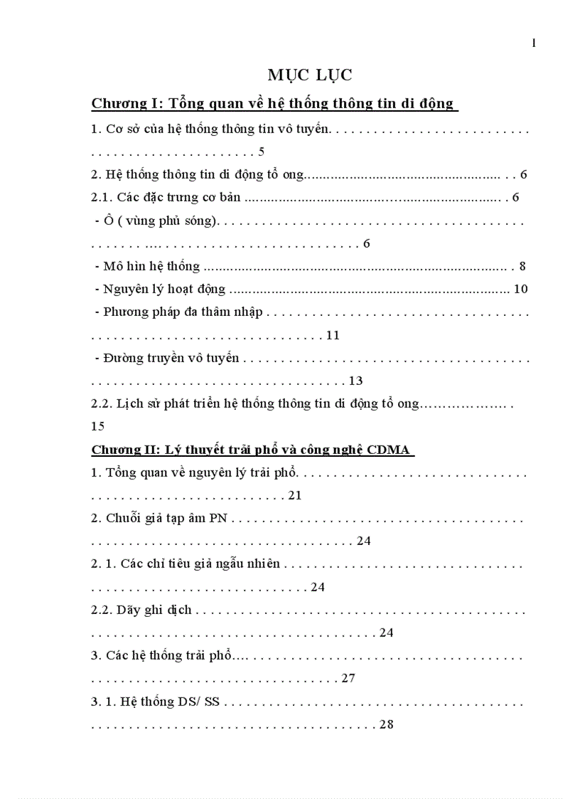 image for page Các vấn đề cơ bản của hệ thống di động CDMA