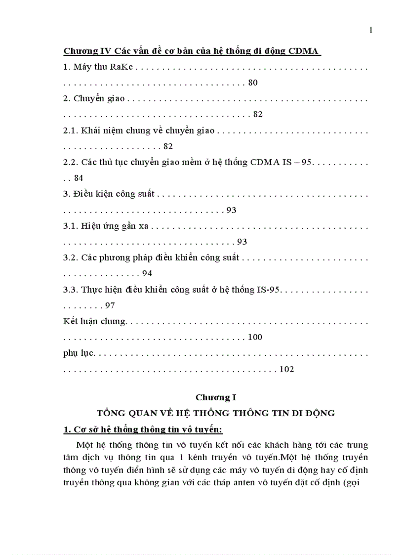 image for page Các vấn đề cơ bản của hệ thống di động CDMA