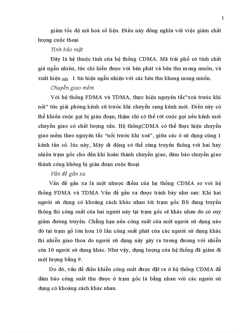 image for page Các vấn đề cơ bản của hệ thống di động CDMA