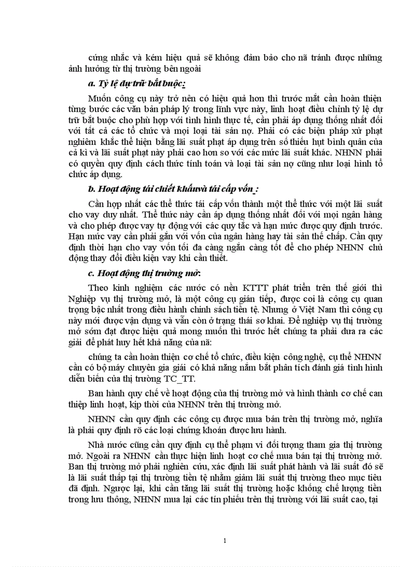 image for page Chính sách tiền tệ ở Việt Nam hiện nay thực trạng và giải pháp 1