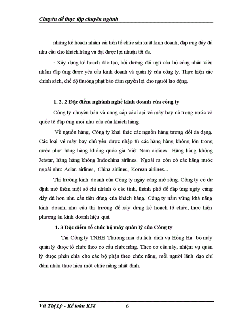image for page Tìm hiểu kế toán doanh thu chi phí và xác định kết quả hoạt động kinh doanh tại Công ty TNHH TM du lịch dịch vụ Hồng Hà 1