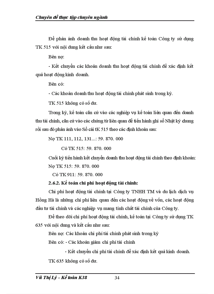 image for page Tìm hiểu kế toán doanh thu chi phí và xác định kết quả hoạt động kinh doanh tại Công ty TNHH TM du lịch dịch vụ Hồng Hà 1