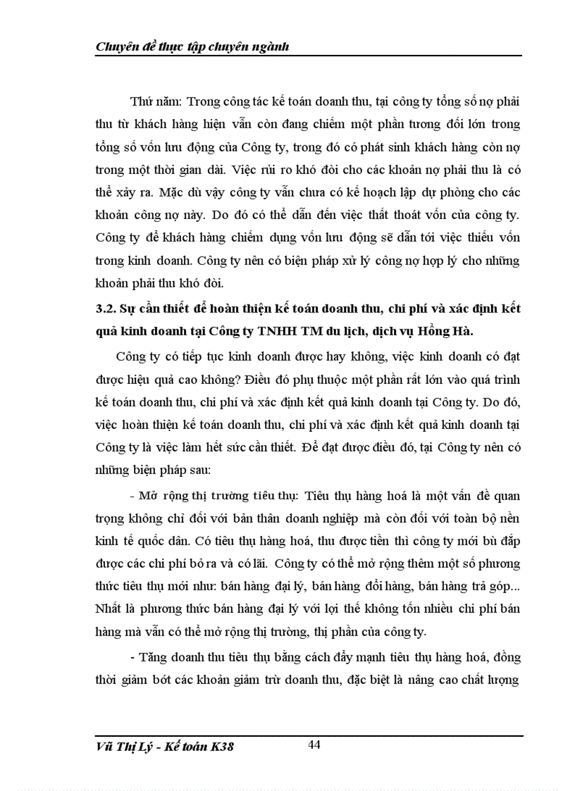 image for page Tìm hiểu kế toán doanh thu chi phí và xác định kết quả hoạt động kinh doanh tại Công ty TNHH TM du lịch dịch vụ Hồng Hà 1