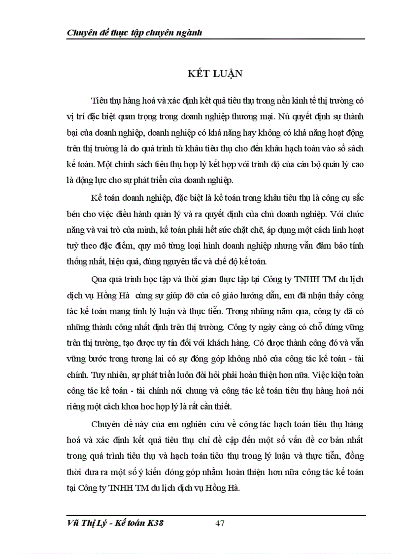 image for page Tìm hiểu kế toán doanh thu chi phí và xác định kết quả hoạt động kinh doanh tại Công ty TNHH TM du lịch dịch vụ Hồng Hà 1