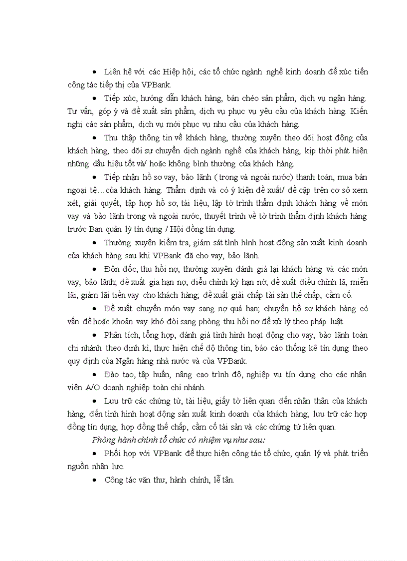 image for page Nâng cao hiệu quả tín dụng tại VPBank Chi nhánh Đông Đô 1