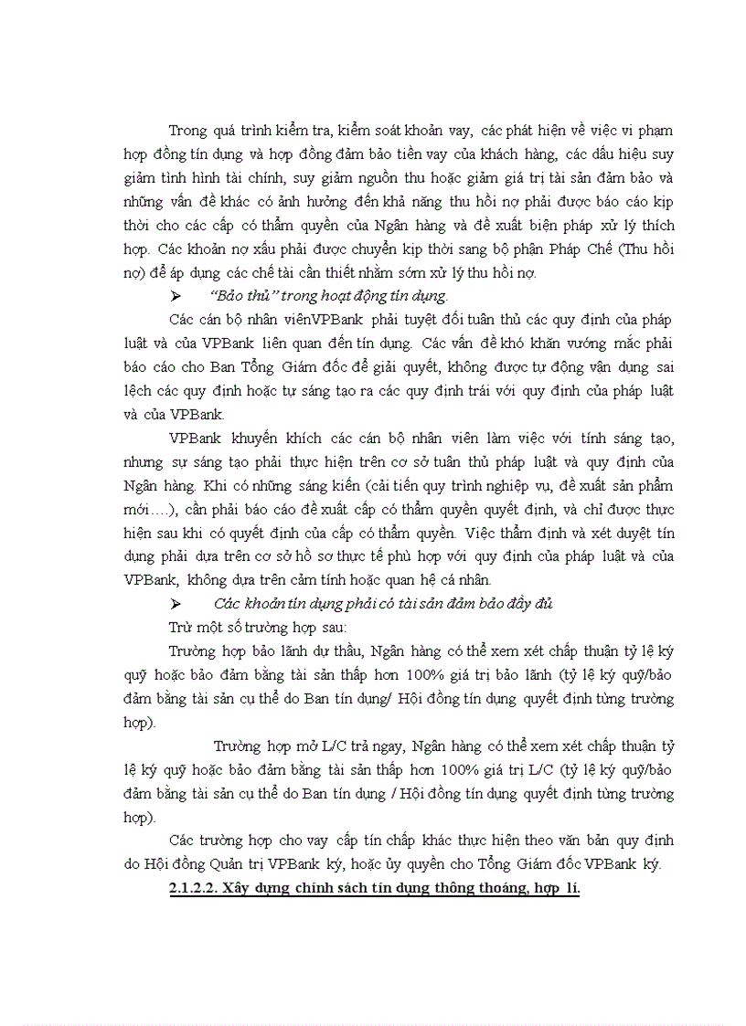 image for page Nâng cao hiệu quả tín dụng tại VPBank Chi nhánh Đông Đô 1