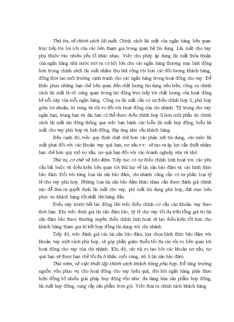 image for page Nâng cao hiệu quả tín dụng tại VPBank Chi nhánh Đông Đô 1