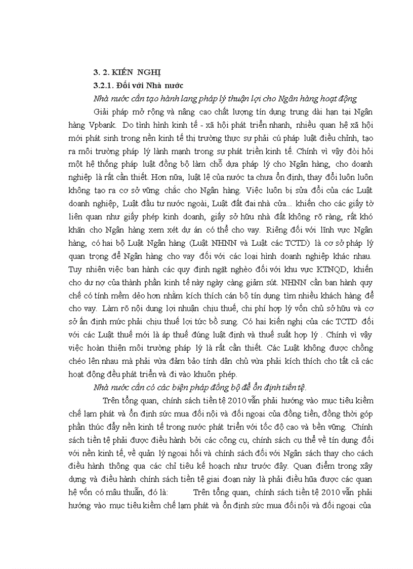 image for page Nâng cao hiệu quả tín dụng tại VPBank Chi nhánh Đông Đô 1