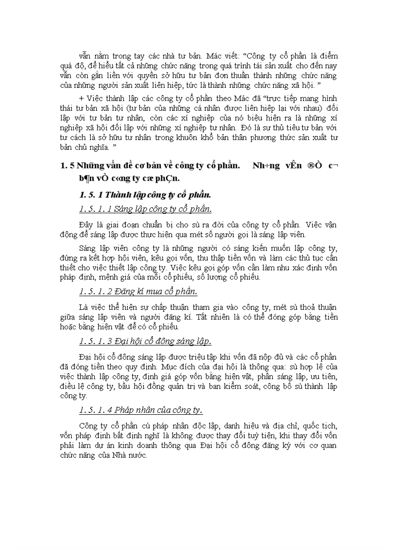image for page Một số giải pháp nhằm đẩy nhanh quá trình hình thành phát triển và nâng cao vai trò của công ty