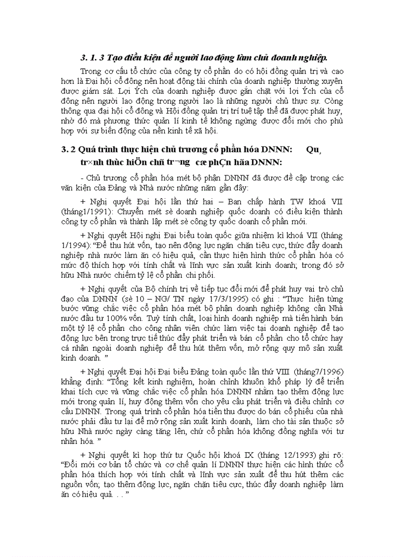 image for page Một số giải pháp nhằm đẩy nhanh quá trình hình thành phát triển và nâng cao vai trò của công ty