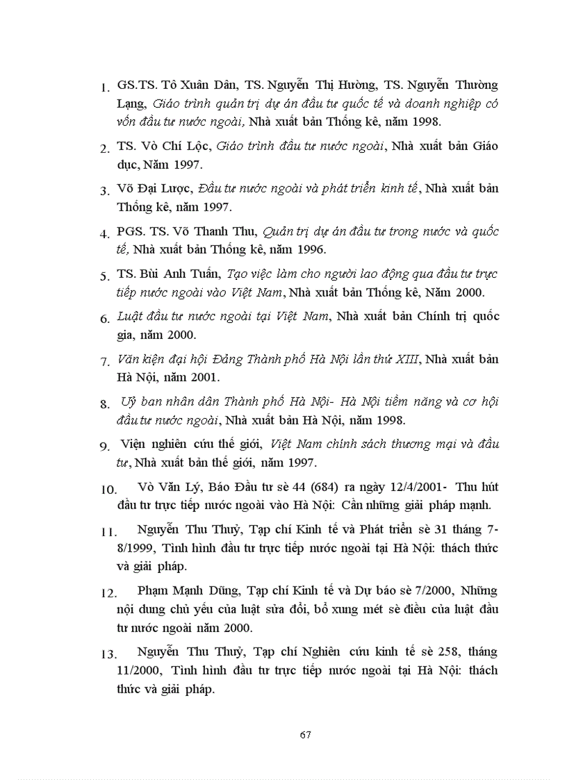 image for page Đầu tư trực tiếp nước ngoài tại Hà Nội thực trạng và giải pháp 1