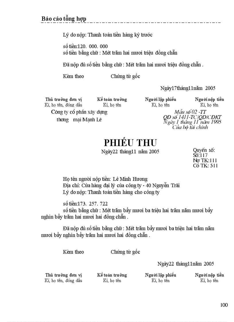 image for page Một số nhận xét và ý kiến đề xuất nhằm hoàn thiện công tác kế toán ở Công ty cổ phần xây dựng thương mại Mạnh Lê 1