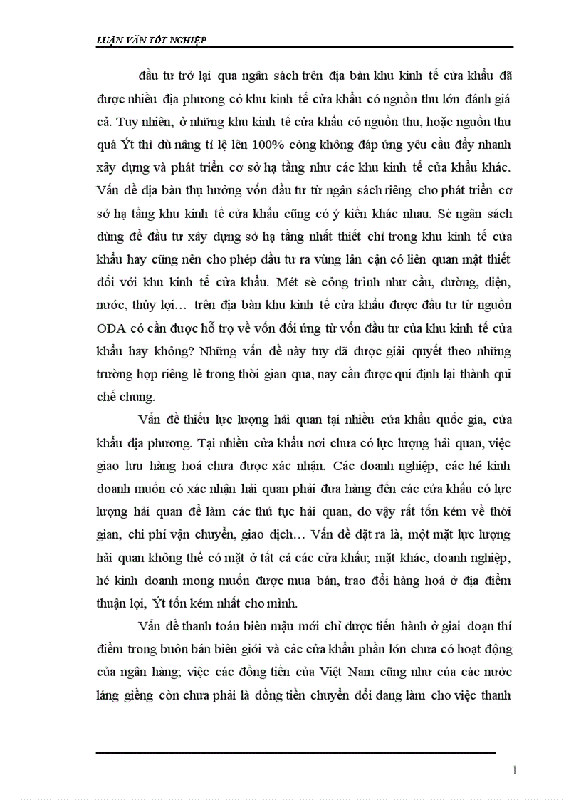 image for page Thực trạng về các khu kinh tế cửa khẩu vùng Đông Bắc