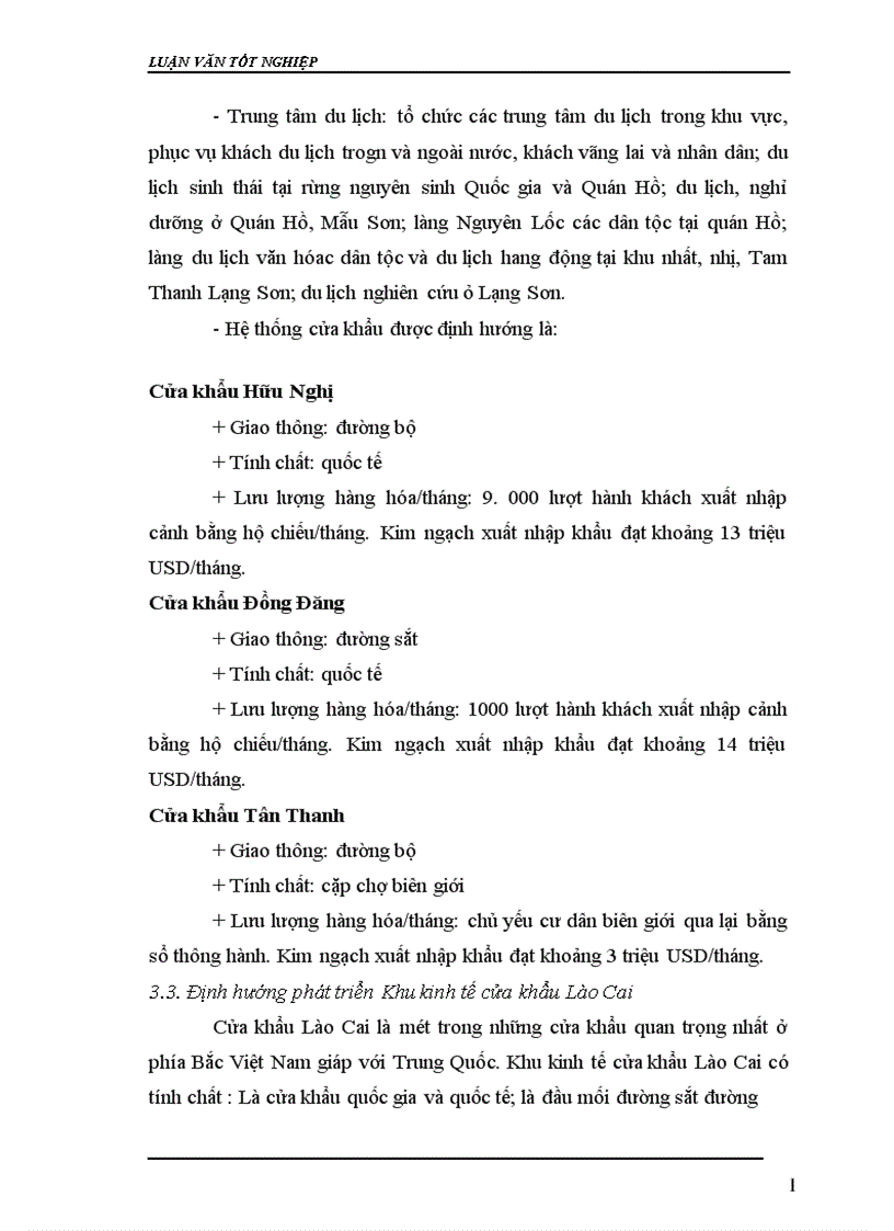 image for page Thực trạng về các khu kinh tế cửa khẩu vùng Đông Bắc