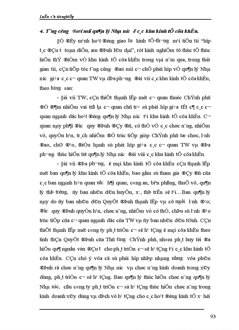 image for page Thực trạng về các khu kinh tế cửa khẩu vùng Đông Bắc