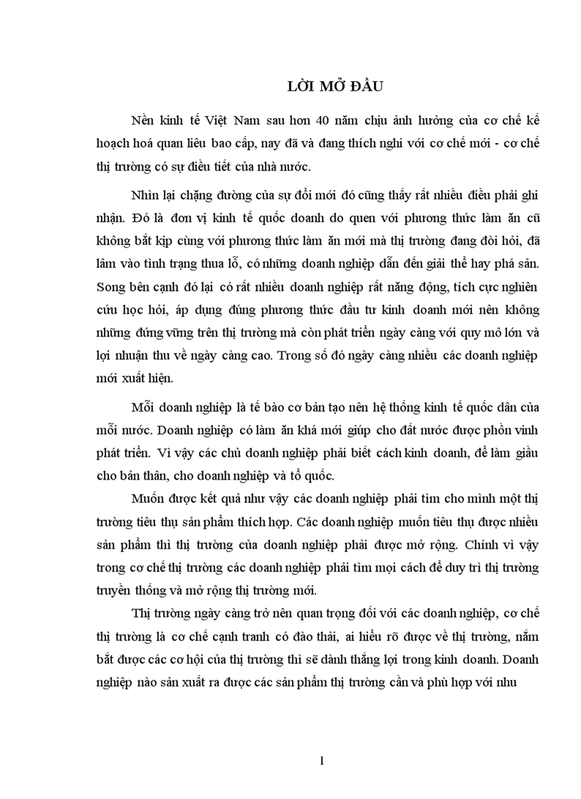 image for page Một số biện pháp nhằm duy trì và mở rộng thị trường tiêu thụ sản phẩm tại Công ty cổ phần Dệt 10 10 1