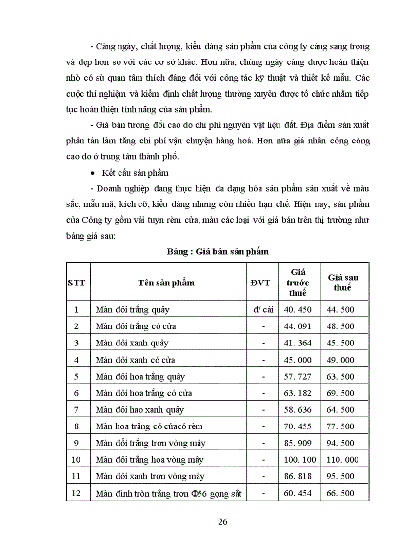 image for page Một số biện pháp nhằm duy trì và mở rộng thị trường tiêu thụ sản phẩm tại Công ty cổ phần Dệt 10 10 1