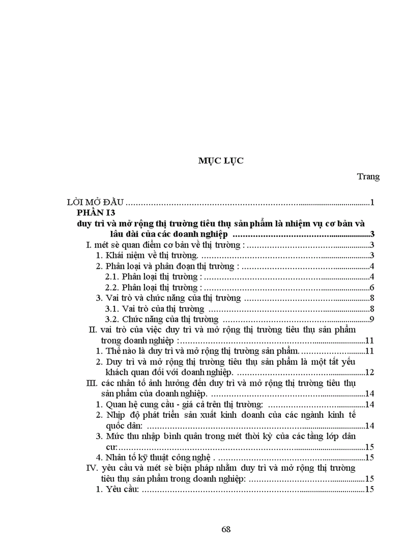 image for page Một số biện pháp nhằm duy trì và mở rộng thị trường tiêu thụ sản phẩm tại Công ty cổ phần Dệt 10 10 1