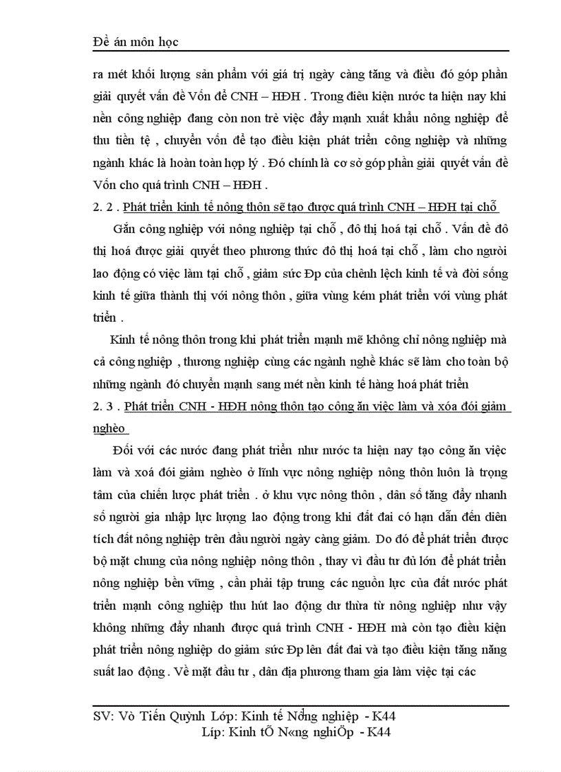 image for page Thực trạng và giải pháp sử dụng vốn đầu tư cho nông nghiệp nông thôn 1