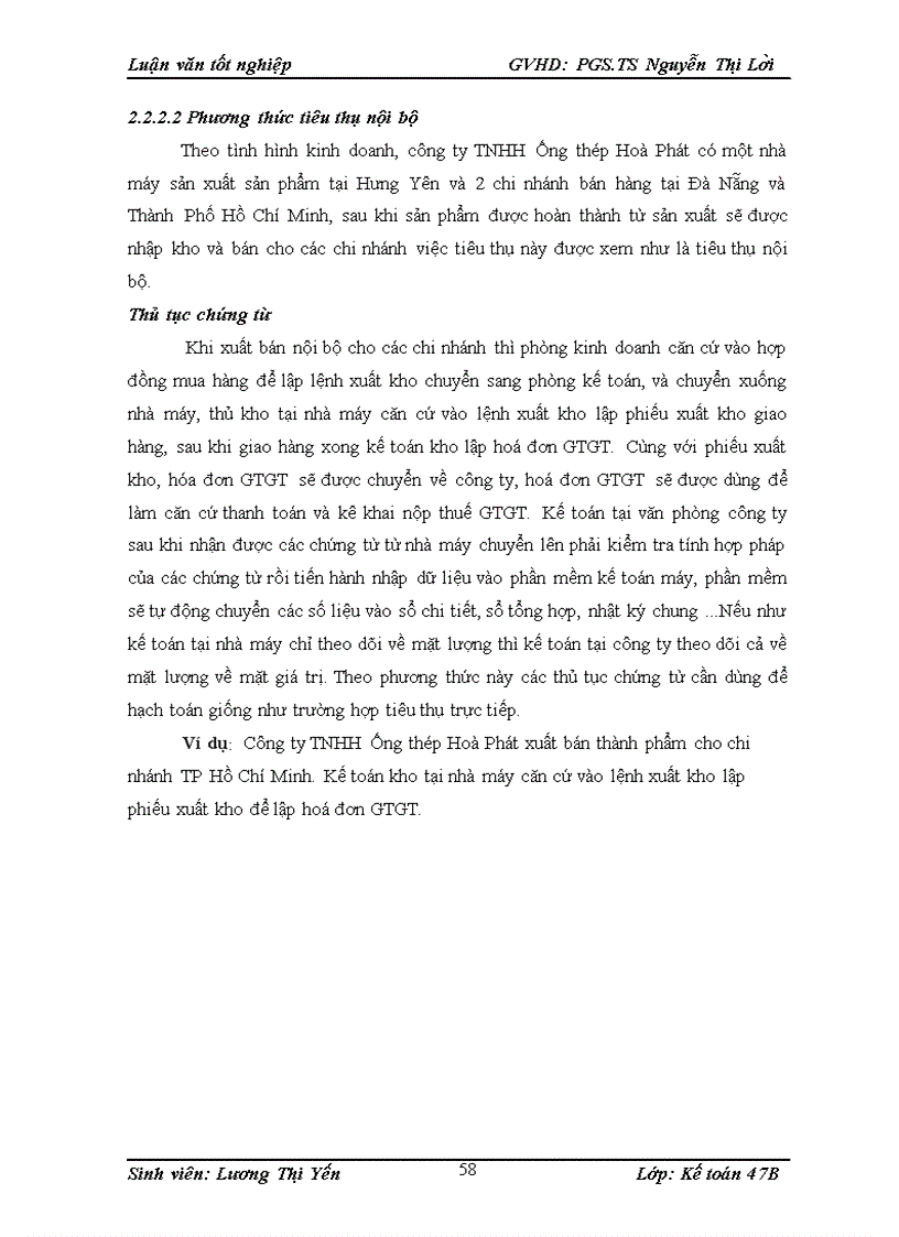image for page Hoa n thiê n kê toa n tiêu thu tha nh phâ m va xa c đi nh kê t qua tiêu thu tha nh phâ m ta i công ty TNHH Ô ng the p Ho a Pha t