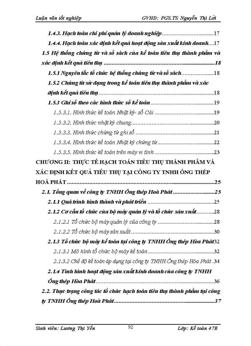 image for page Hoa n thiê n kê toa n tiêu thu tha nh phâ m va xa c đi nh kê t qua tiêu thu tha nh phâ m ta i công ty TNHH Ô ng the p Ho a Pha t