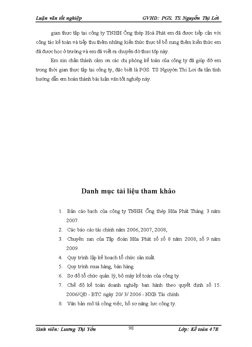 image for page Hoa n thiê n kê toa n tiêu thu tha nh phâ m va xa c đi nh kê t qua tiêu thu tha nh phâ m ta i công ty TNHH Ô ng the p Ho a Pha t