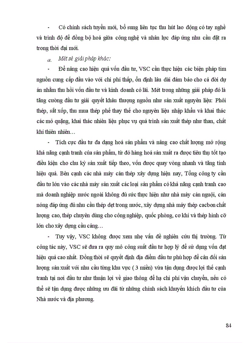 image for page Thực trạng huy động và sử dụng vốn ở Tổng Công ty Thép Việt Nam