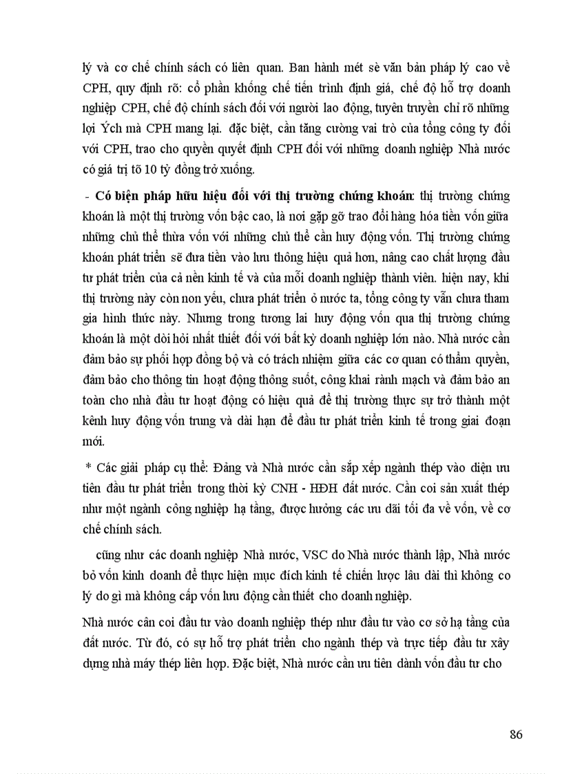 image for page Thực trạng huy động và sử dụng vốn ở Tổng Công ty Thép Việt Nam