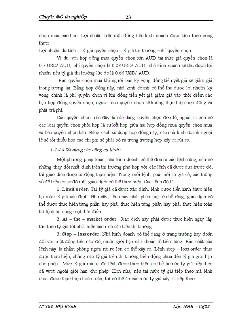 image for page Giải pháp phòng ngừa và hạn chế rui ro ngoại tệ trong hoạt động kinh doanh tại NHTMCP Quốc Tế VIB 1