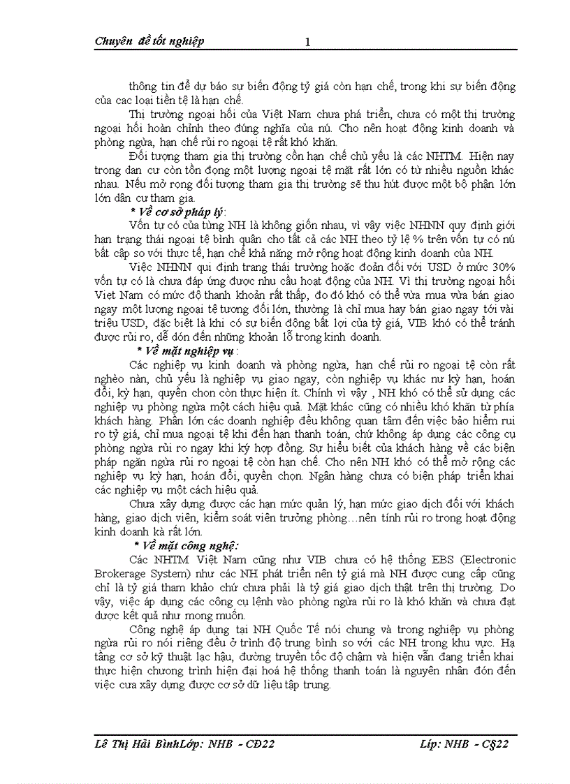 image for page Giải pháp phòng ngừa và hạn chế rui ro ngoại tệ trong hoạt động kinh doanh tại NHTMCP Quốc Tế VIB 1