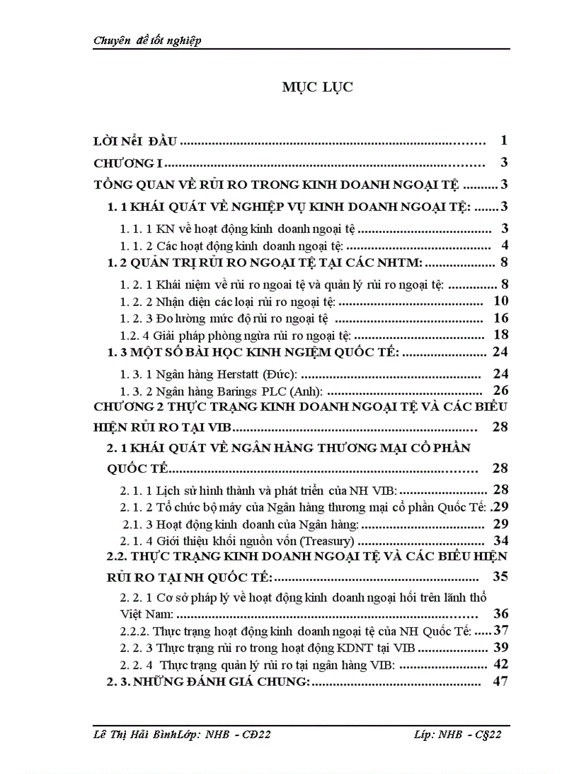 image for page Giải pháp phòng ngừa và hạn chế rui ro ngoại tệ trong hoạt động kinh doanh tại NHTMCP Quốc Tế VIB 1