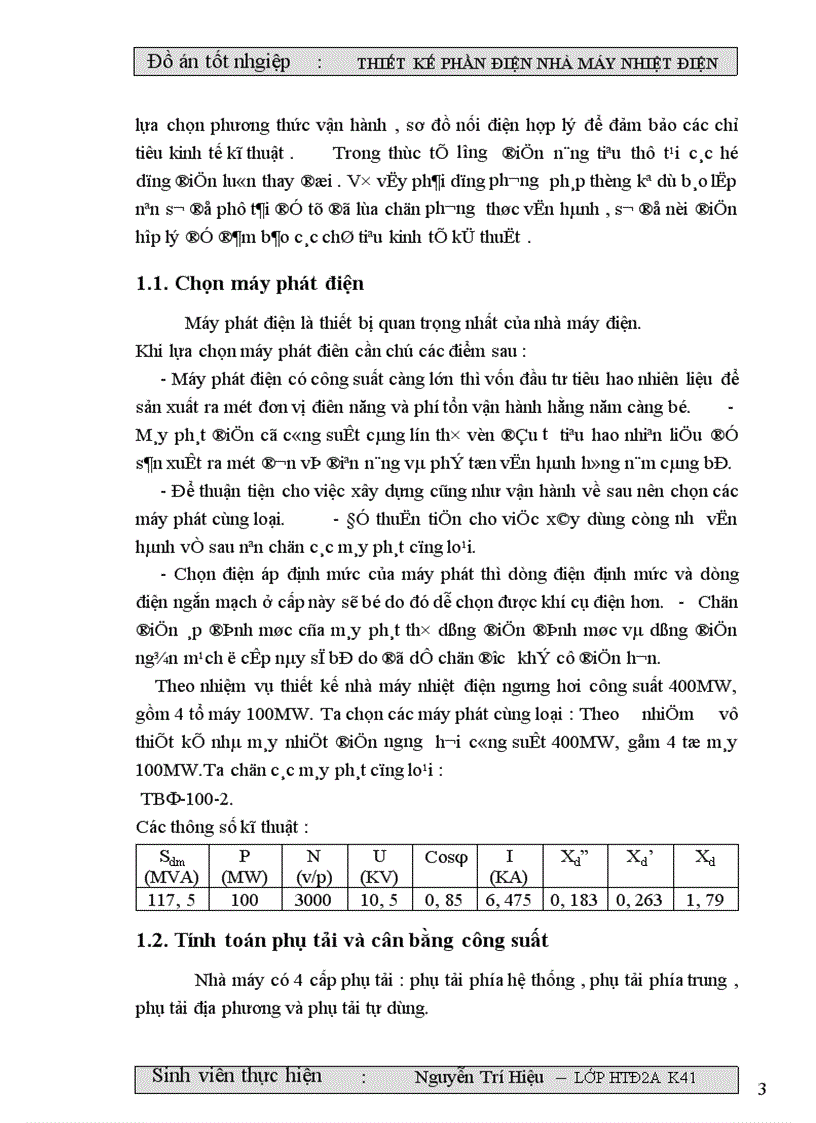 image for page Thiết kế phần điện nhà máy nhiệt điện 1