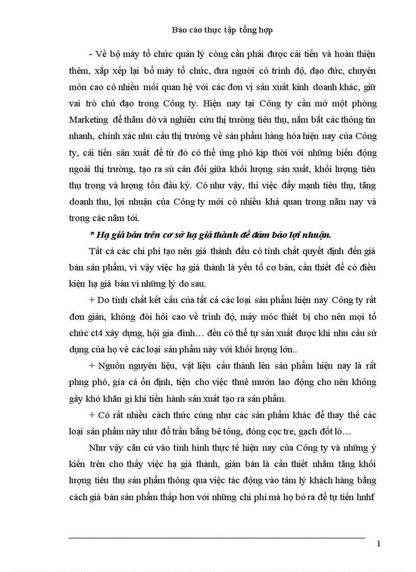 image for page Báo cáo thực tập tổng hợp tại Công ty Bê tông vật liệu xây dựng Hà Tây