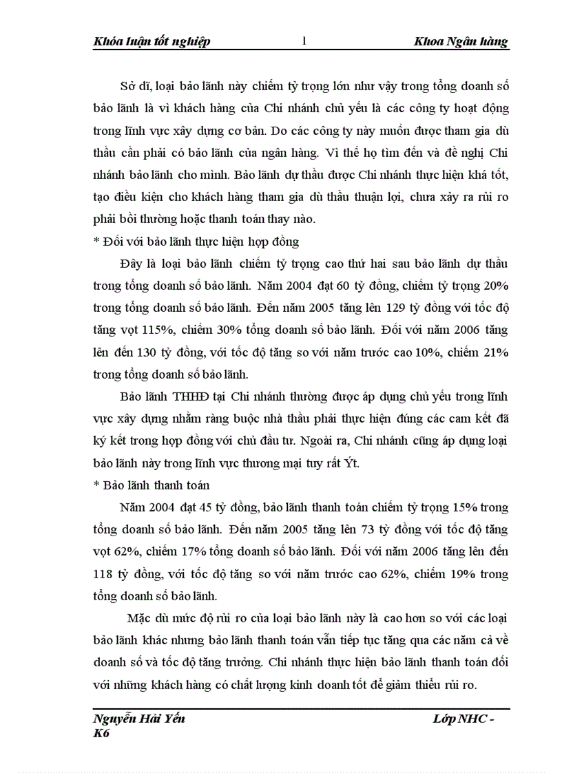 image for page Giải pháp hoàn thiện và phát triển nghiệp vụ bảo lãnh tại Chi nhánh BIDV Cầu Giấy 1