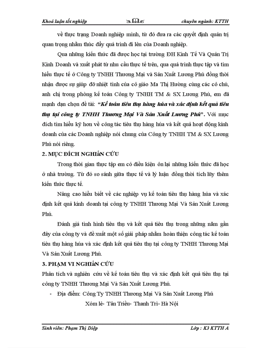 image for page Kế toán tiêu thụ hàng hóa và xác định kết quả tiêu thụ tại công ty TNHH Thương Mại Và Sản Xuất Lương Phú 1
